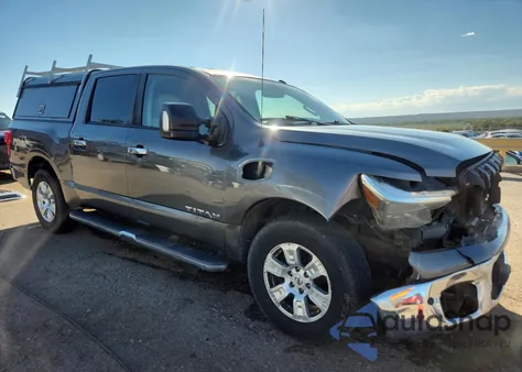 2017 Nissan Titan Sv from USA, damaged, VIN 1N6AA1E56HN500512